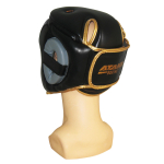 Шлем для бокса АТАКА BOXING с защитой верха и щек