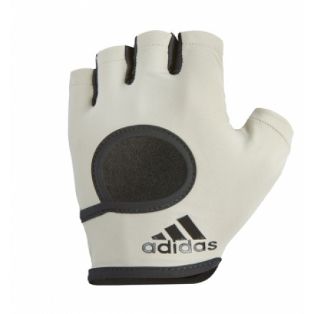 Перчатки для фитнеса Adidas, цвет светло-серый