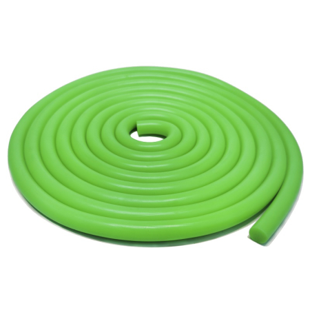 Борцовская резина 15 мм цельная Aerobix LatexLine, зеленый