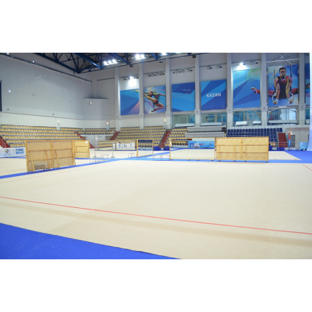 Соревновательный ковер для художественной гимнастики Atlet,14 х 14м., толщина 10 мм. 