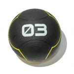 Мяч тренировочный OriginalFitTools, цвет чёрный