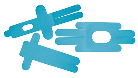 Тейп Кинезио сегментарный Lite Weights локоть, колено, спина, запястье