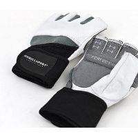 Перчатки для фитнеса с фиксатором мужские (кожа) Q10 Onhill
