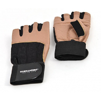 Перчатки для фитнеса с фиксатором (кожа) Q11 Onhill