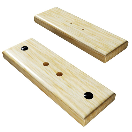 Опора низкая для бревна гимнастического дерево (комплект)