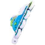 Ролики раздвижные Twist Green, алюминиевая рама Ridex