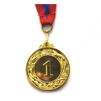 Медаль спортивная с лентой за 1 место Sprinter