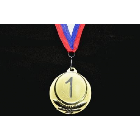 Медаль наградная с лентой, d - 65мм 5202-2 Sprinter