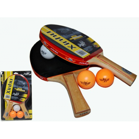 Набор для настольного тенниса ( 2ракетки + 3 шарика) Sprinter 11011