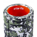 Ролик массажный серый камуфляж Starfit FA-508