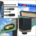 Настольный футбол (кикер) «Dybior Neapel» (120 x 61 x 81см, синий)