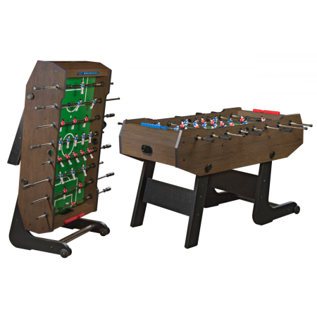 Настольный футбол (кикер) «Maccabi» (140 x 75 x 89, венге, складной)