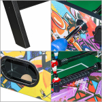 Настольный футбол (кикер) «Leon» (147 х 73 x 88 см, цветной)